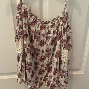 Floral Off the Shoulder Blouse